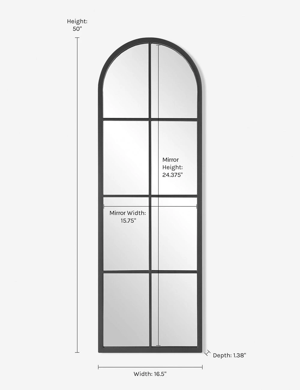 09772_2_DIMS.jpg Lulu And Georgia Arlington Full Length Mirror New