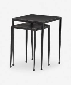 Lulu And Georgia Furniture Soares Nesting Side Tables (Set Of 2)