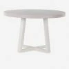 Lulu And Georgia Hollis Indoor / Outdoor Round Dining Table Outdoor Collection