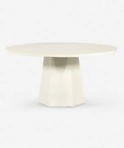 Lulu And Georgia Schuller Indoor / Outdoor Round Dining Table Outdoor Collection