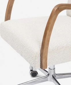 Lulu And Georgia Bouclé + Textural Fabric Camden Office Chair 18 Lulu And Georgia Bouclé + Textural Fabric Camden Office Chair