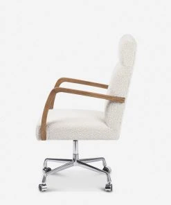 Lulu And Georgia Bouclé + Textural Fabric Camden Office Chair 15 Lulu And Georgia Bouclé + Textural Fabric Camden Office Chair