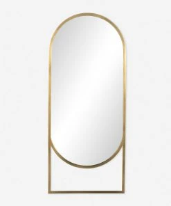Lulu And Georgia Curved + Rounded Michelle Floor Mirror