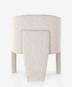 Lulu And Georgia Bouclé + Textural Fabric Meryl Dining Chair