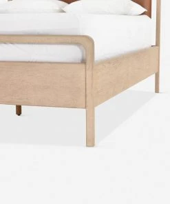 Lulu And Georgia Tierney Leather Bed