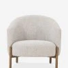 Lulu And Georgia Isak Accent Chair Curved + Rounded