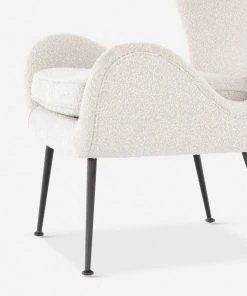 Lulu And Georgia Marika Accent Chair Bouclé + Textural Fabric 5 Lulu And Georgia Marika Accent Chair Bouclé + Textural Fabric