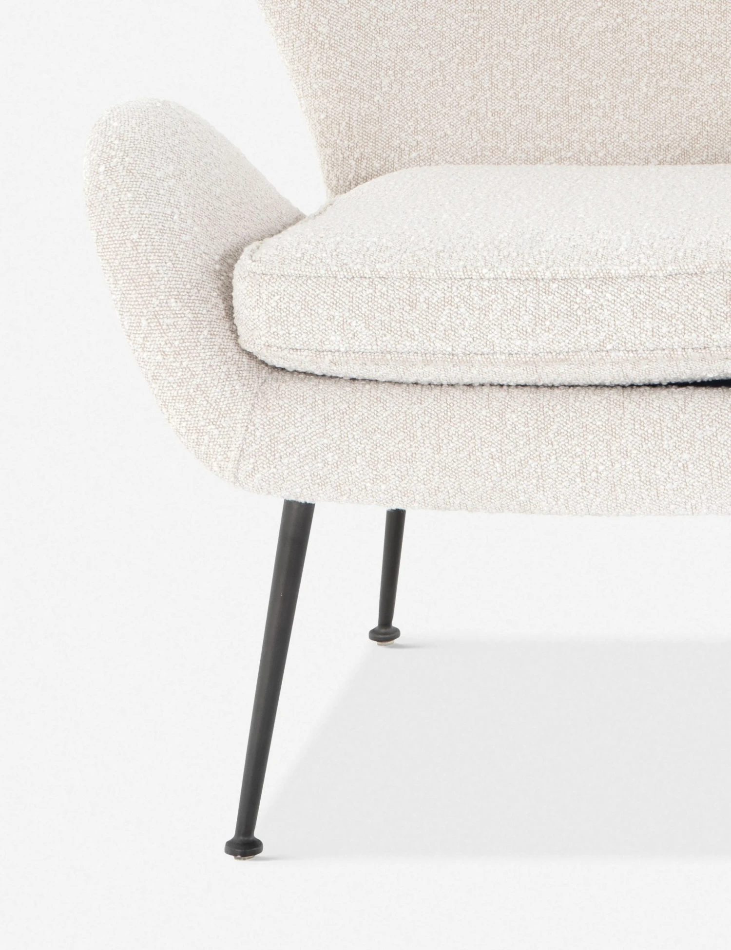 108853-002_det_6.jpg Lulu And Georgia Marika Accent Chair Bouclé + Textural Fabric