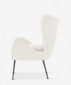 Lulu And Georgia Marika Accent Chair Bouclé + Textural Fabric 2 Lulu And Georgia Marika Accent Chair Bouclé + Textural Fabric