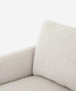 Lulu And Georgia Bouclé + Textural Fabric Kass Accent Chair
