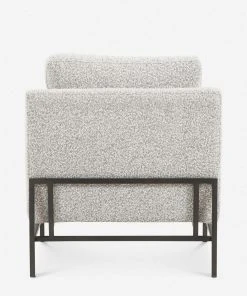 Lulu And Georgia Bouclé + Textural Fabric Kass Accent Chair