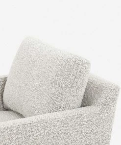 Lulu And Georgia Bouclé + Textural Fabric Kass Accent Chair