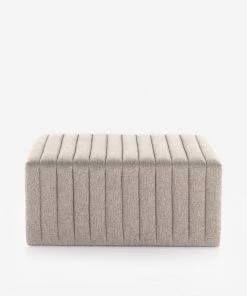 Lulu And Georgia Gavin Square Ottoman Living Room