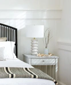 Lulu And Georgia Nova Wood Table Lamp By Regina Andrew New