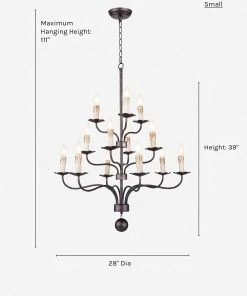 Lulu And Georgia Regina Andrew Caden Chandelier Lighting