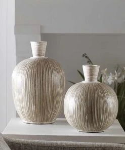 Lulu And Georgia Saintes Vases (Set Of 2) New