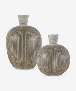 Lulu And Georgia Saintes Vases (Set Of 2) New