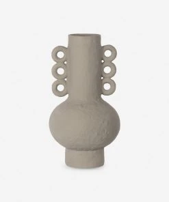 Lulu And Georgia New Chandra Metal Vase By Regina Andrew