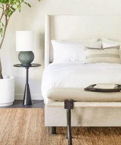 Lulu And Georgia Artful Proportions Collection Cultiver Linen Bedding, Sheet Set