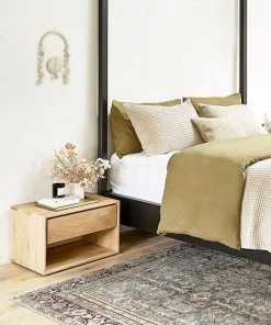 Lulu And Georgia Lark Low Nightstand Furniture