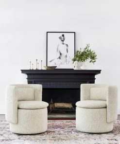 Lulu And Georgia Furniture Hazel Swivel Chair