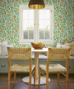 Lulu And Georgia Orange Crush Wallpaper By Nathan Turner Walls