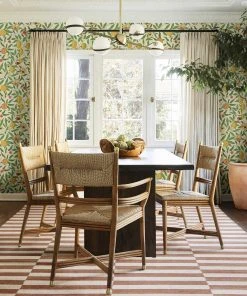 Lulu And Georgia Morris & Co. Kelmscott Rush Indoor / Outdoor Dining Arm Chair Furniture