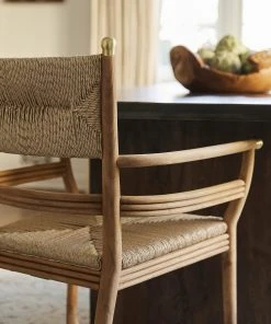 Lulu And Georgia Morris & Co. Kelmscott Rush Indoor / Outdoor Dining Arm Chair Furniture