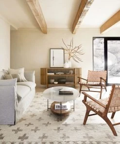 Lulu And Georgia Jaslene Leather Accent Chair