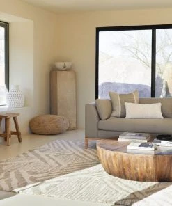 Lulu And Georgia Curved + Rounded Arteriors Jacob Round Coffee Table