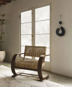 Lulu And Georgia Curved + Rounded Circle & Line Bend Wall Hanging