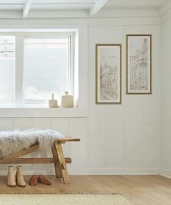 Lulu And Georgia Walls 'Da Vinci Drawing' Prints (Set Of 2)