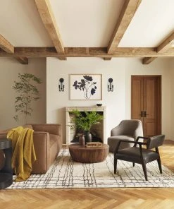 Lulu And Georgia Graham Leather Sofa