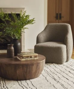 Lulu And Georgia Curved + Rounded Arteriors Jacob Round Coffee Table