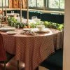 Lulu And Georgia Heather Taylor Home Katherine Plaid Tablecloth Kitchen + Dining