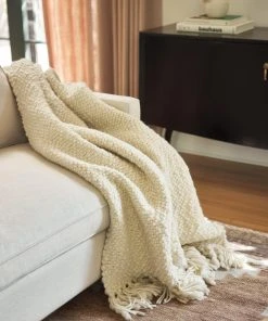 Lulu And Georgia Olema Handwoven Throw