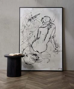 Lulu And Georgia Walls 'Figure Of Ebba' Wall Art