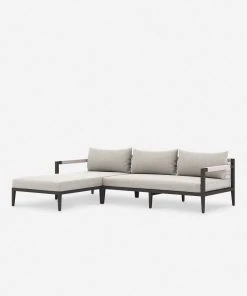 Lulu And Georgia Cadenza Indoor / Outdoor Metal Sectional Sofa Furniture