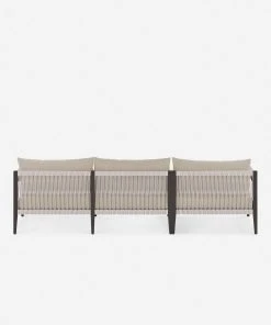 Lulu And Georgia Cadenza Indoor / Outdoor Metal Sectional Sofa Furniture