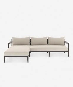 Lulu And Georgia Cadenza Indoor / Outdoor Metal Sectional Sofa Furniture