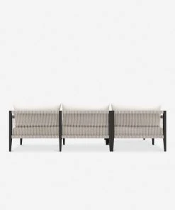 Lulu And Georgia Cadenza Indoor / Outdoor Metal Sectional Sofa Furniture