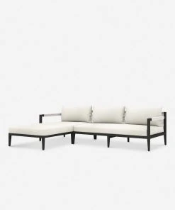 Lulu And Georgia Cadenza Indoor / Outdoor Metal Sectional Sofa Furniture