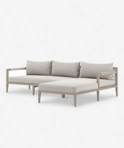 Lulu And Georgia Cadenza Indoor / Outdoor Teak Sectional Sofa New