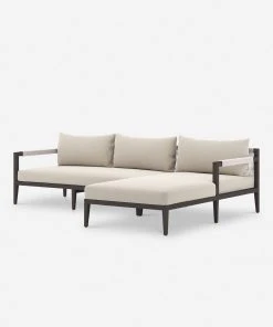 Lulu And Georgia Cadenza Indoor / Outdoor Metal Sectional Sofa Furniture