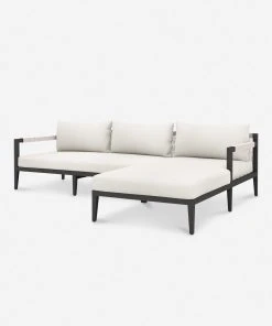 Lulu And Georgia Cadenza Indoor / Outdoor Metal Sectional Sofa Furniture