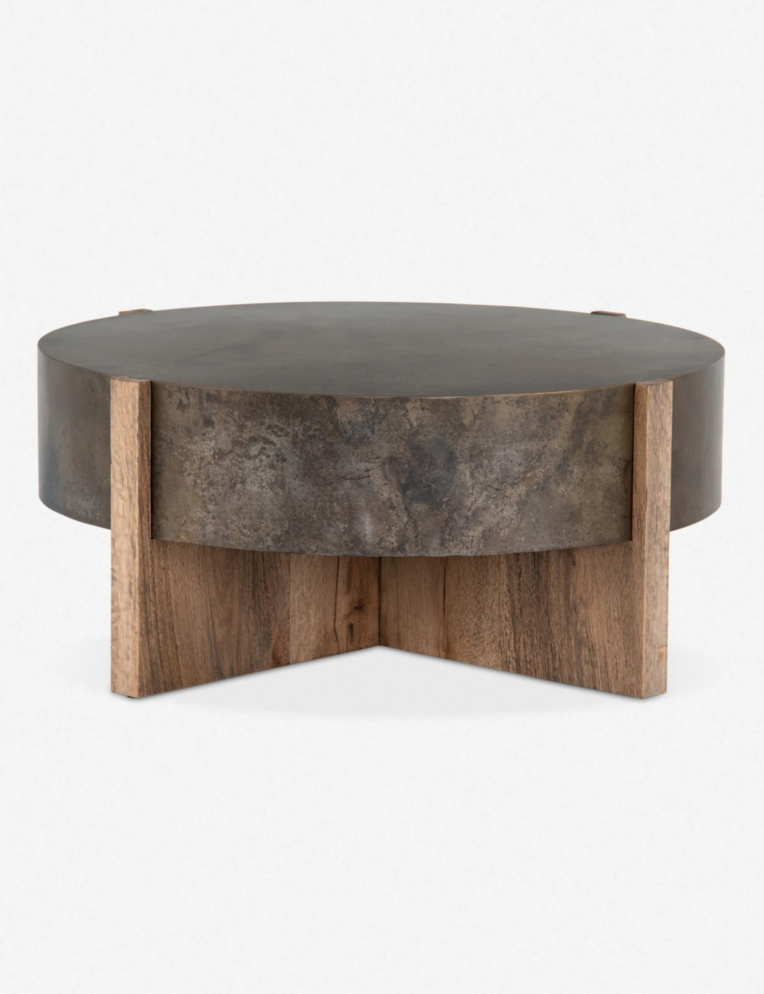 223619-001_frt_1.jpg Lulu And Georgia Curved + Rounded Irminie Round Coffee Table