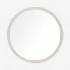 Lulu And Georgia Sene Round Mirror Curved + Rounded