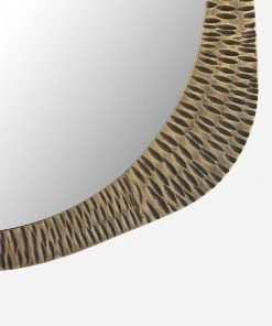 Lulu And Georgia Theron Round Mirror