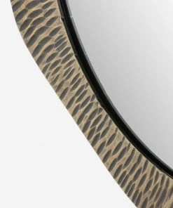 Lulu And Georgia Theron Round Mirror