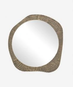 Lulu And Georgia Theron Round Mirror